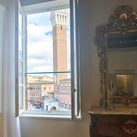 Stylish And Tuscany Great View Piazza Il Campo * Siena